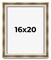 16x20 Deep Shadow Box Picture Frame with UV-Resistant Acrylic & Acid Free Backing, Available in 4 Finishes - Gold, Silver, Brown, White